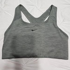 Nike gray sports bra.  NWOT
